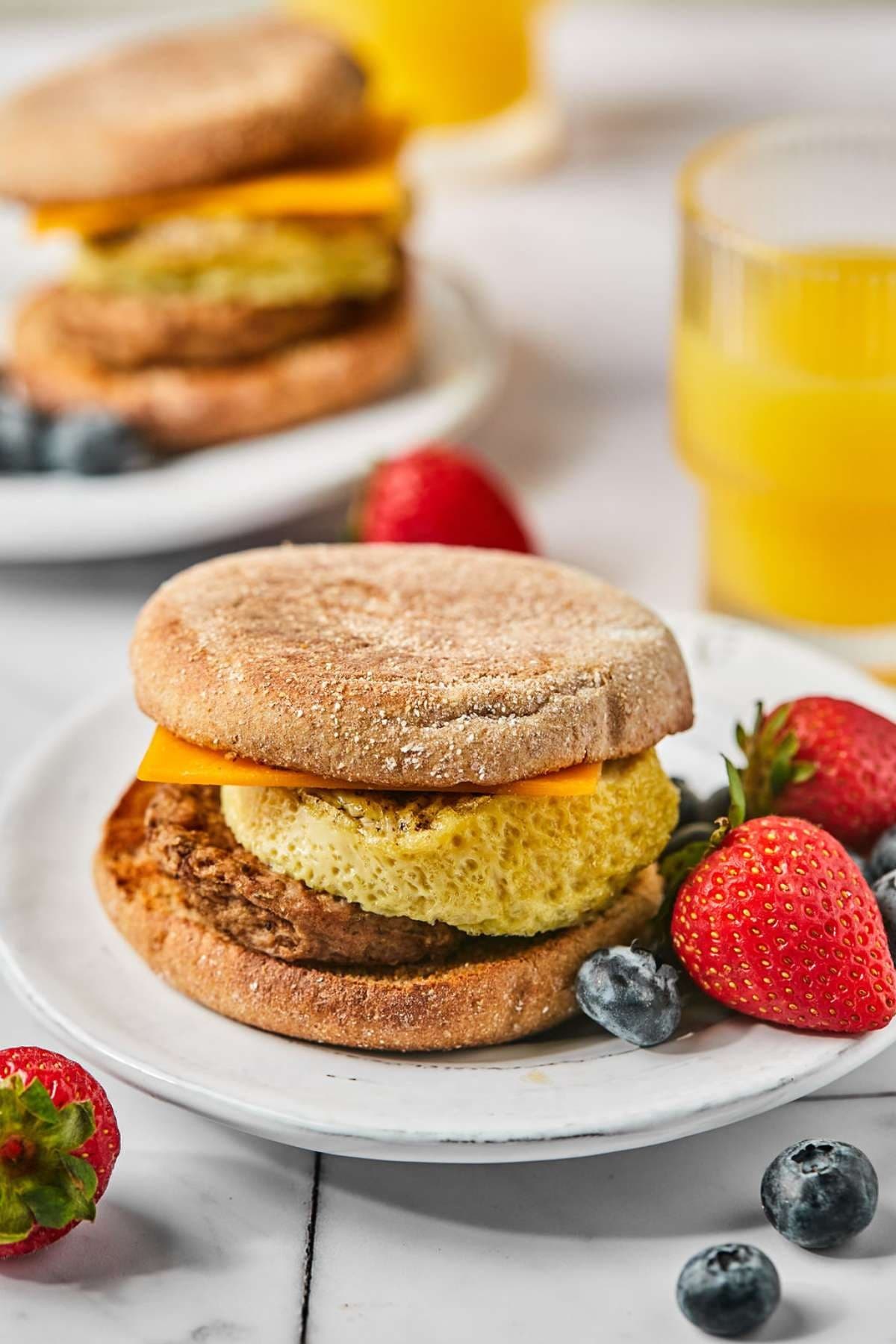 High Protein Egg Sandwich — high-protein recipe photo