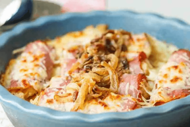 Loaded Ham Rolls with Mashed Potatoes — high-protein recipe photo